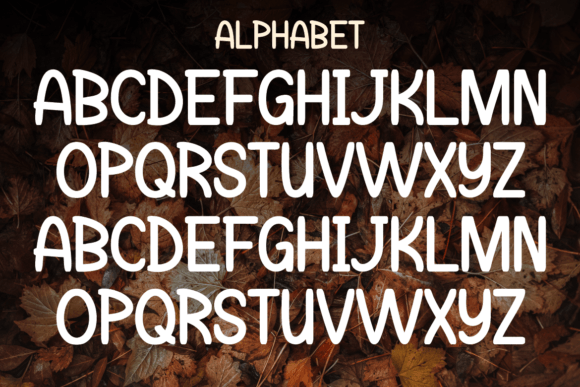 Drop Leaf Font - Preview 2