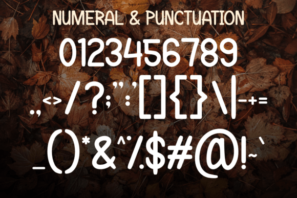 Drop Leaf Font - Preview 3