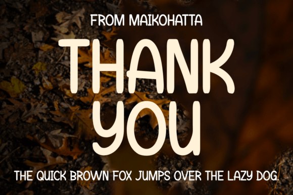 Drop Leaf Font - Preview 5