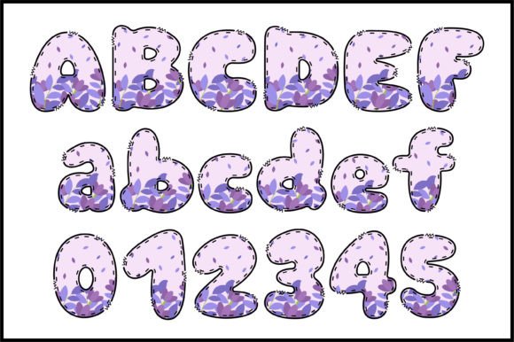 Flora Bundle Font - Preview 1