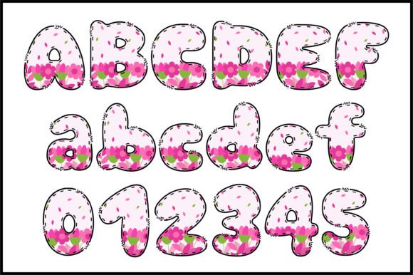 Flora Bundle Font - Preview 3