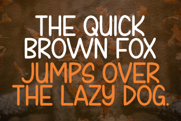 Happy Fall Font - Preview 5