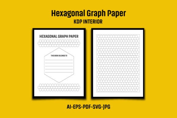 Hexagonal Graph Paper KDP Interior