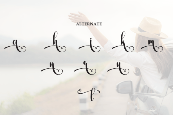 Jourtrip Font PNG with transparent background - Preview 6