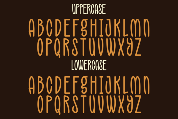 Lucky Fall Font PNG with transparent background - Preview 2