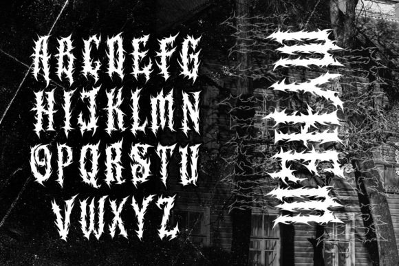 Morgano Font font preview - 1
