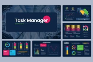 Task Manager Dashboard - Powerpoint Graphic by Moara · Creative Fabrica