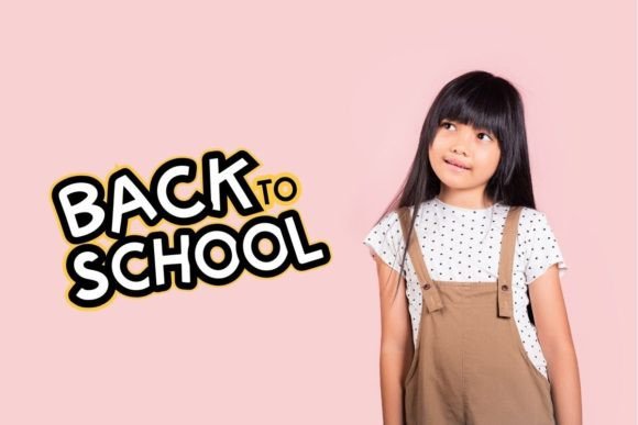 Back to School Font - Preview 4