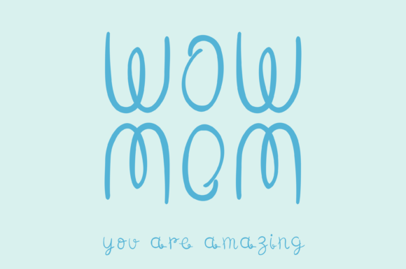 Beautiful Sunshine Font PNG with transparent background - Preview 4