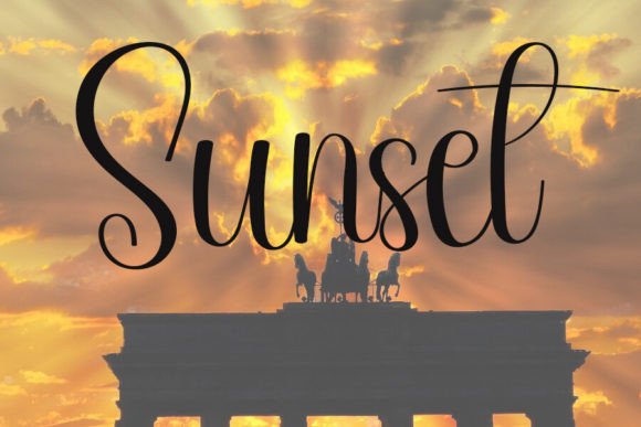 Blueberry Font - Preview 1