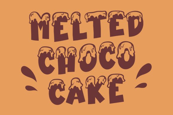 Choco Caramel Font - Preview 1