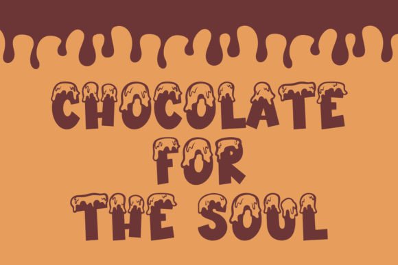 Choco Caramel Font - Preview 3