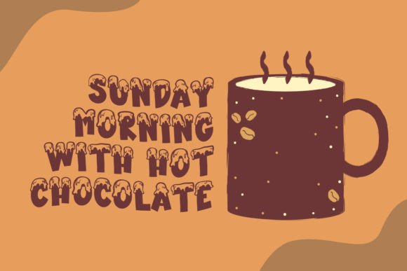 Choco Caramel Font - Preview 4
