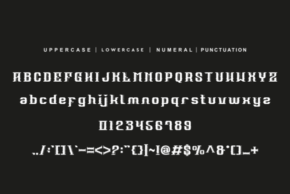 Gothic Mightier Font font preview - 5