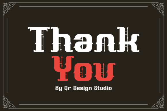 Gothic Mightier Font font preview - 6