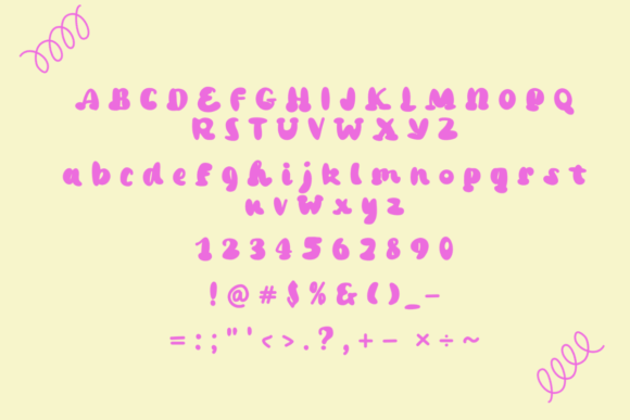 Groovy Font - Preview 4