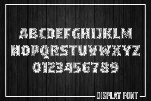 Grungy I I Font - Preview 1