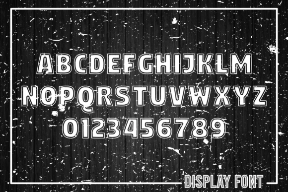 Grungy I I I  Font - Preview 1