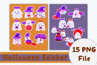 Halloween Sticker Set Graphic by Eyestudio · Creative Fabrica