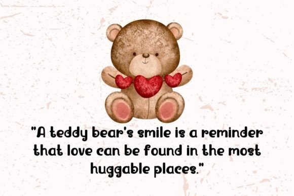 Love Teddy Font PNG with transparent background - Preview 2