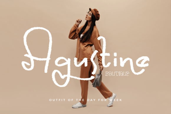 Mubykine Charlott Font PNG with transparent background - Preview 4