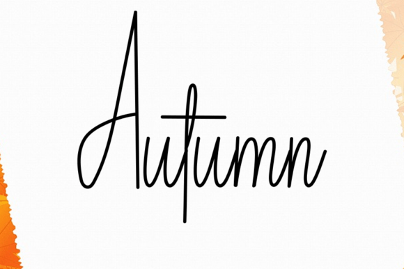 Autography Font - Preview 2