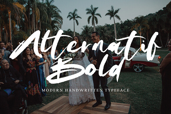 Alternatif Bold Font by Pineungtype & Missinklab · Creative Fabrica