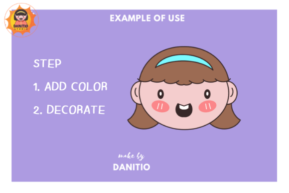 Cute Face Font - Preview 2