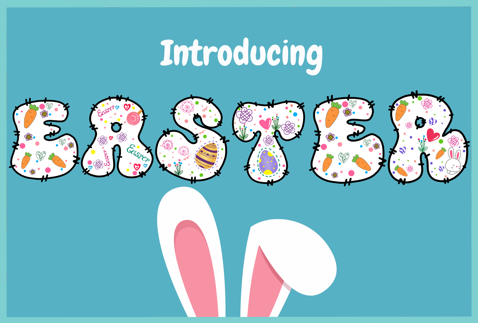 Easter preview, quirky display font