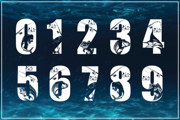 Fishing Today Font PNG with transparent background - Preview 2