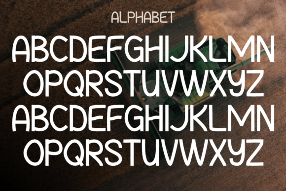 Harvest Begins Font PNG with transparent background - Preview 2
