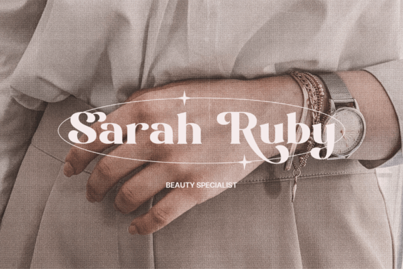 Modern Negra Font PNG with transparent background - Preview 2