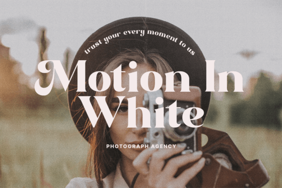 Modern Negra Font PNG with transparent background - Preview 4