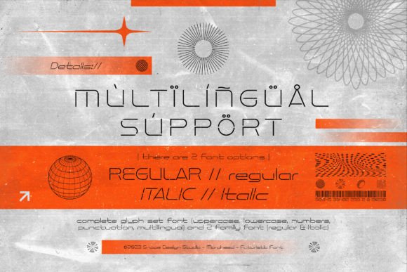Morphesd Font PNG with transparent background - Preview 2