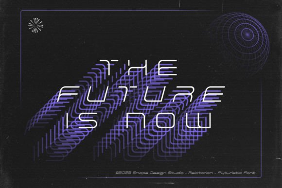 Reictarion Font PNG with transparent background - Preview 3