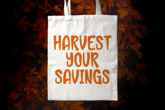 Savor Fall Font PNG with transparent background - Preview 1