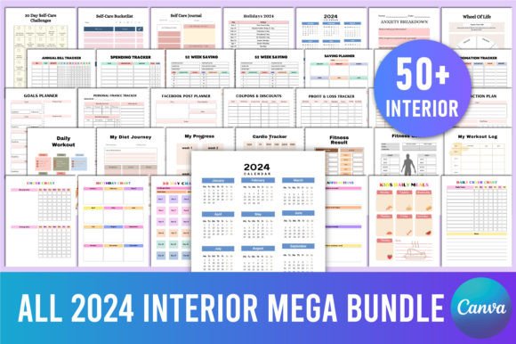 2024 Interior Mega Bundle Canva