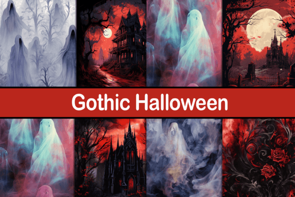 Gothic Halloween Background