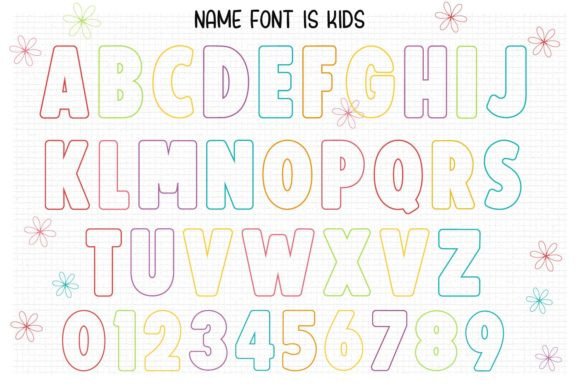 Kids Font - Preview 2