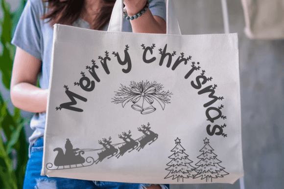 Little Reindeer Font PNG with transparent background - Preview 2
