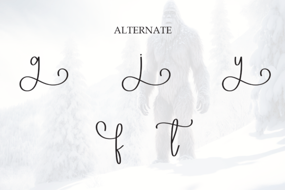 Bigfoot Font - Preview 6