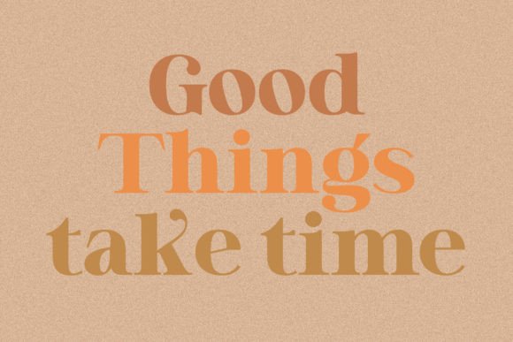 Binggo Wood Font PNG with transparent background - Preview 3