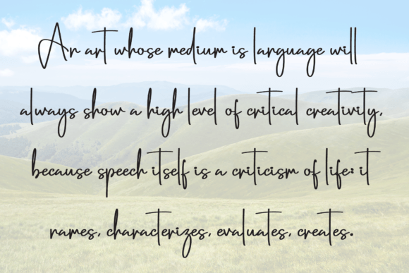 Botanical Font - Preview 5