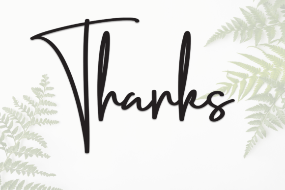 Botanical Font - Preview 6