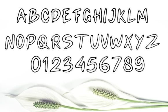 Brushy Font - Preview 1