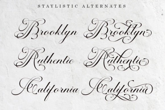 Cardilan Font - Preview 2