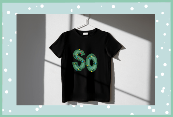 Christmas Color Green Font - Preview 4
