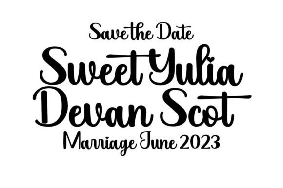 Diontail Font PNG with transparent background - Preview 3