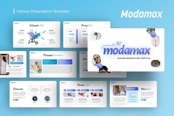 Preview of Fashion Presentation - ModaMax fashion presentation template