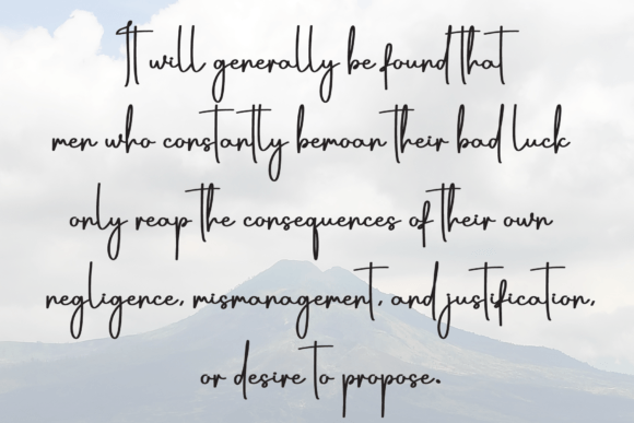 Getting You Font - Preview 5